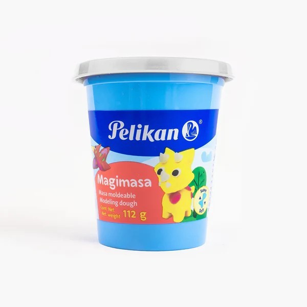 PASTA PMODELAR MAGIMASA PELIKAN 112G. BLANCA C.18